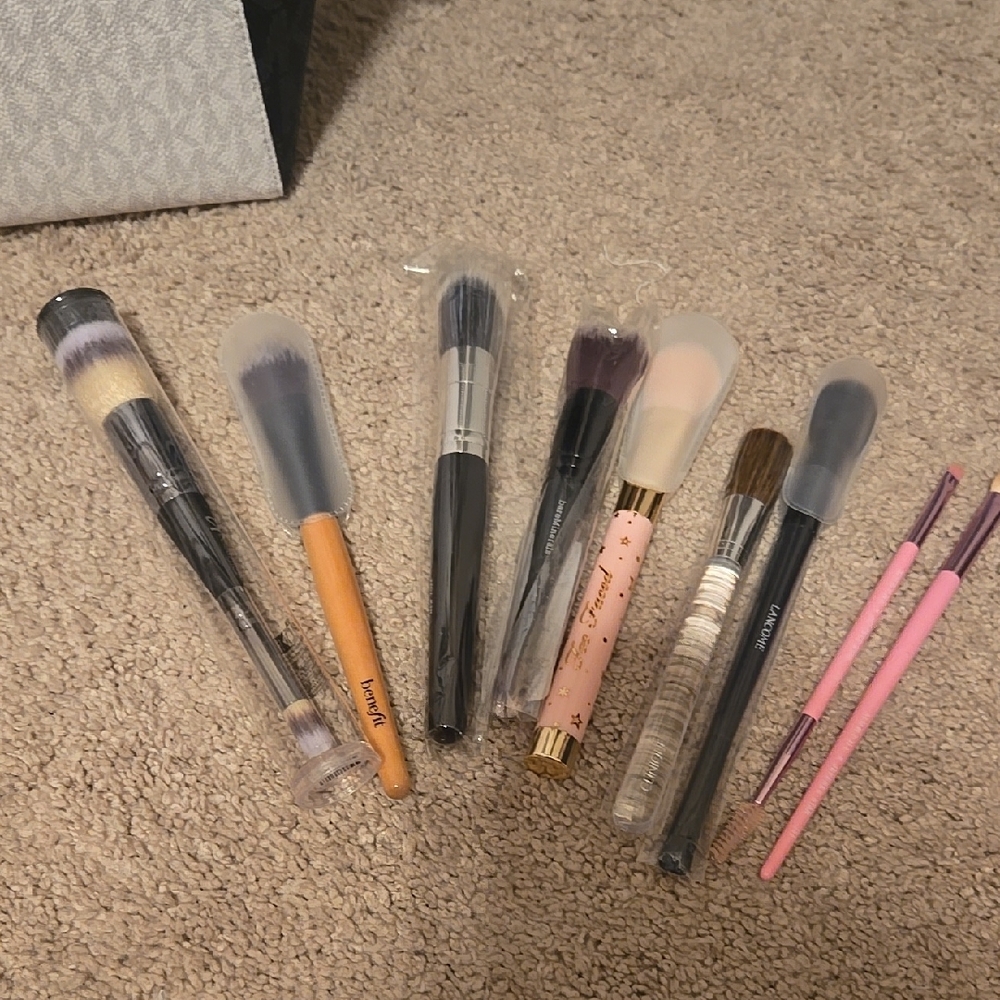 Luxie Makeup Brush Set - Black, Pink, Brown